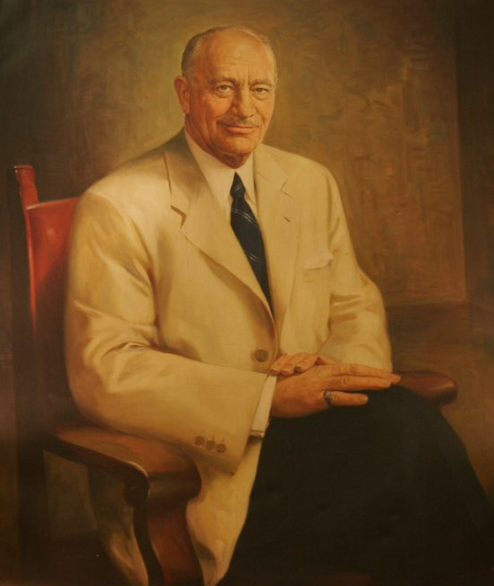 Conrad Hilton portrait